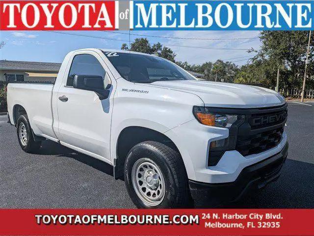 2022 Chevrolet Silverado 1500 2WD Regular Cab Long Bed WT for sale in Melbourne, FL
