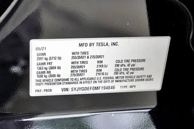 2021 Tesla Model Y Performance Dual Motor All-Wheel Drive