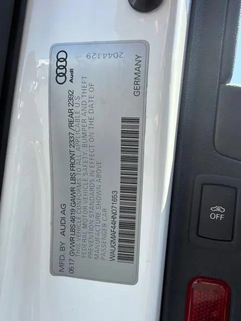 2017 Audi A4 ultra Premium
