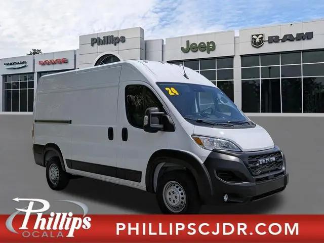 2024 Ram ProMaster 2500 Cargo Van Tradesman High Roof 136 WB w/Pass Seat for sale in Ocala, FL