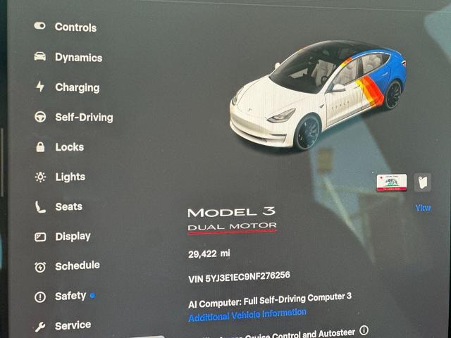 2022 Tesla Model 3 Performance Dual Motor All-Wheel Drive