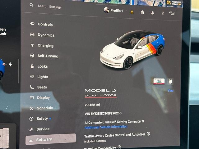 2022 Tesla Model 3 Performance Dual Motor All-Wheel Drive
