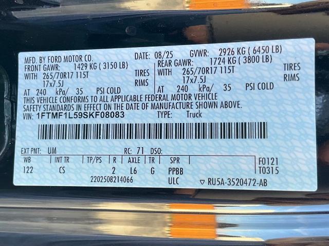 2025 Ford F-150 XL