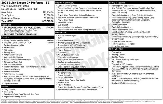 2023 Buick Encore GX Preferred FWD