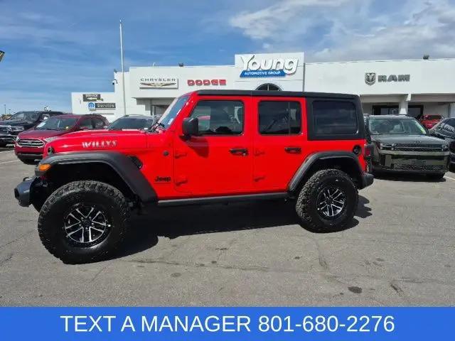 2026 Jeep Wrangler 4-Door Willys 4x4 for sale in Layton, UT