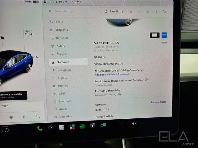 2020 Tesla Model 3 Long Range Dual Motor All-Wheel Drive
