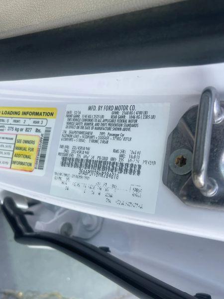 2017 Ford Fusion SE