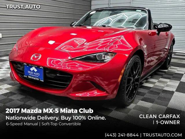 2017 Mazda MX-5 Club for sale in Sykesville, MD