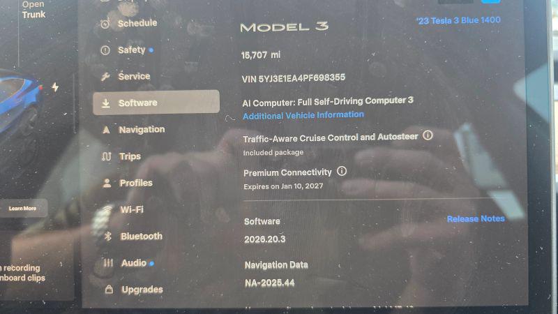 2023 Tesla Model 3 Rear-Wheel Drive