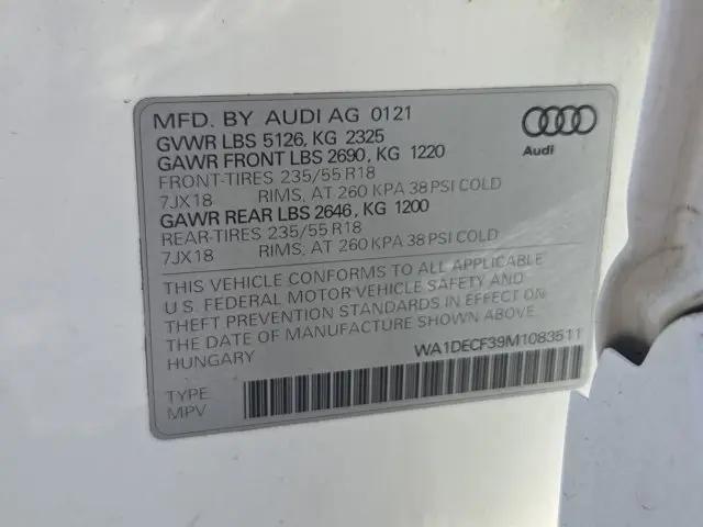 2021 Audi Q3 S line Premium