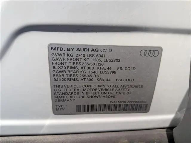 2023 Audi e-tron Prestige 50 quattro
