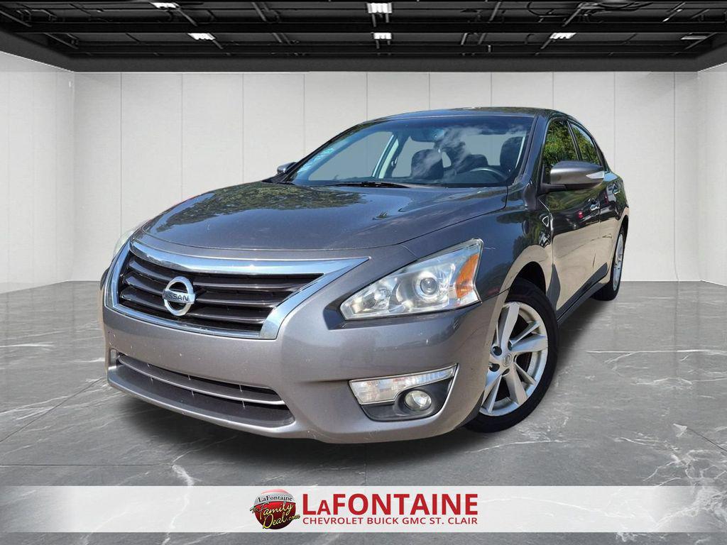 Gray (Gun Metallic) 2015 Nissan Altima Sedan Front-Wheel Drive Continuously Variable Transmission