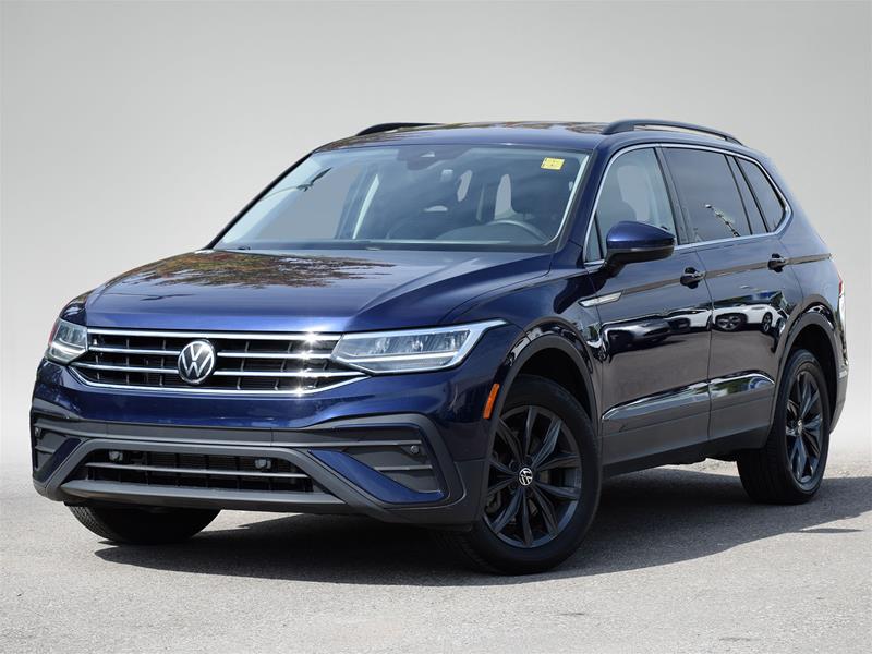 Atlantic Blue Met 2022 Volkswagen Tiguan SUV / Crossover  Automatic