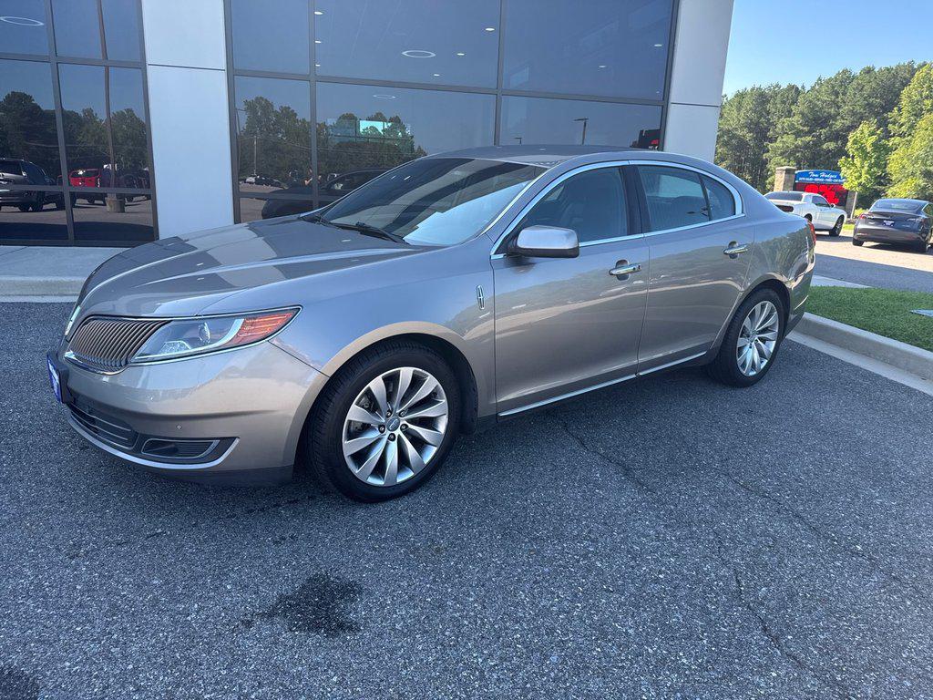Gray (Platinum Dune Tri-Coat) 2015 Lincoln MKS Sedan All-Wheel Drive Automatic