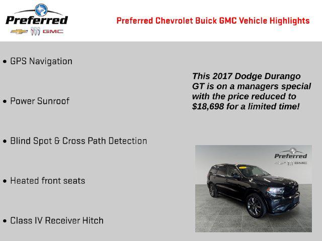 2017 Dodge Durango GT AWD