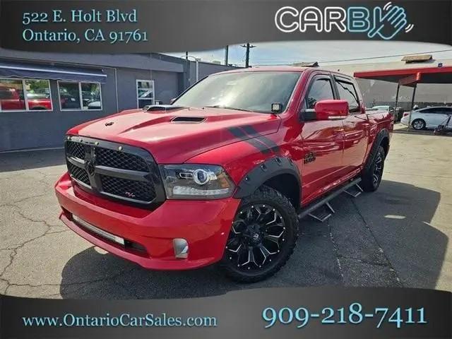 2017 Ram 1500 Night Crew Cab 4x4 57 Box for sale in Ontario, CA