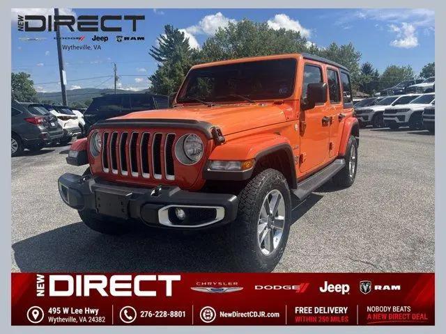 2018 Jeep Wrangler Unlimited Sahara 4x4 for sale in Wytheville, VA