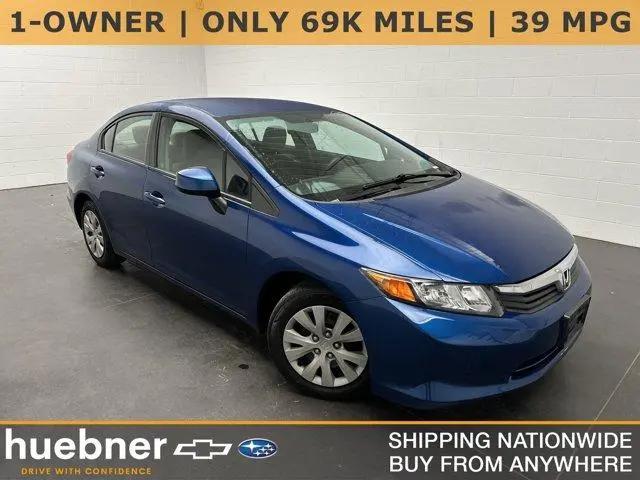 2012 Honda Civic LX for sale in Carrollton, OH