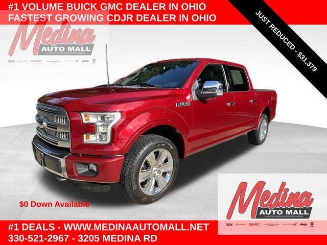 2016 Ford F-150 Platinum for sale in Medina, OH