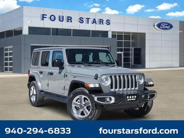 2022 Jeep Wrangler Unlimited Sahara 4x4 for sale in Jacksboro, TX