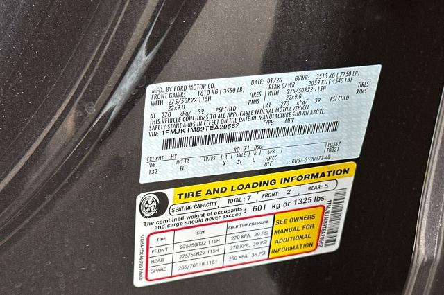 2026 Ford Expedition Max Platinum MAX