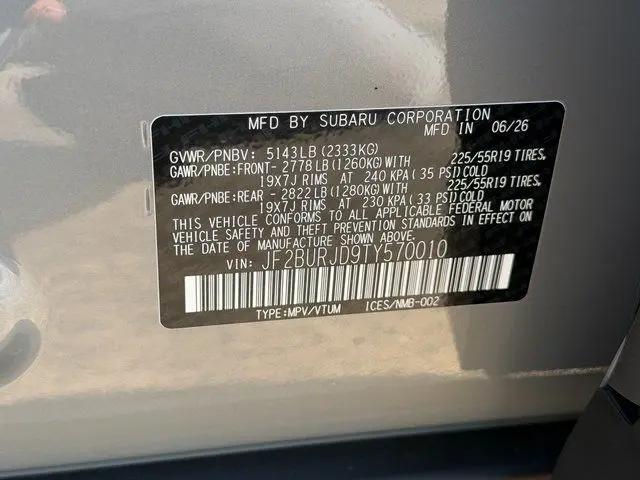 2026 Subaru Outback Touring XT