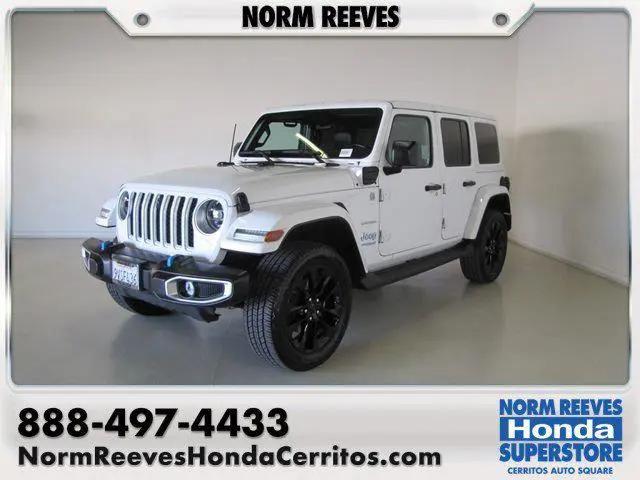 2022 Jeep Wrangler 4xe Unlimited Sahara 4x4 for sale in Cerritos, CA