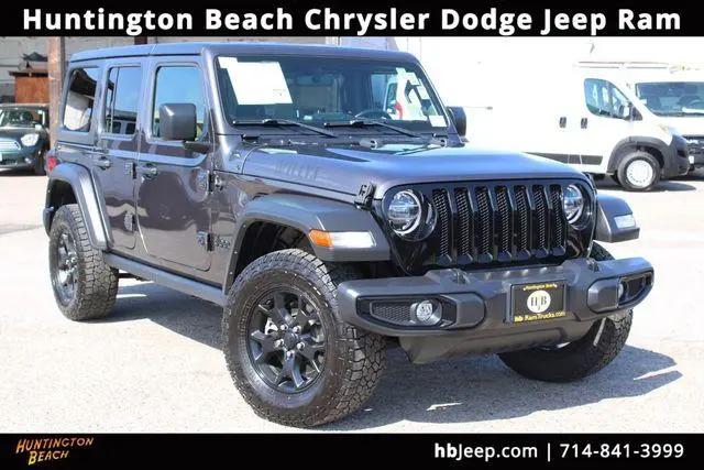 2022 Jeep Wrangler Unlimited Willys 4x4 for sale in Huntington Beach, CA