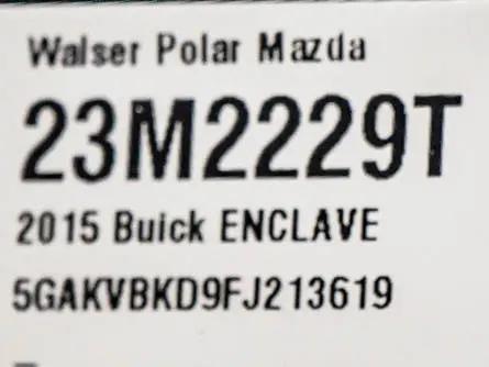 2015 Buick Enclave Leather