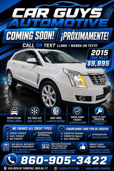 2015 Cadillac SRX Premium Collection for sale in Berlin, CT