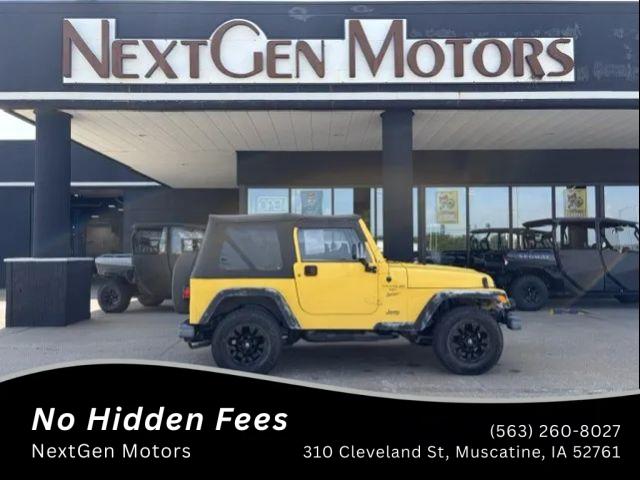 2001 Jeep Wrangler Sport for sale in Muscatine, IA