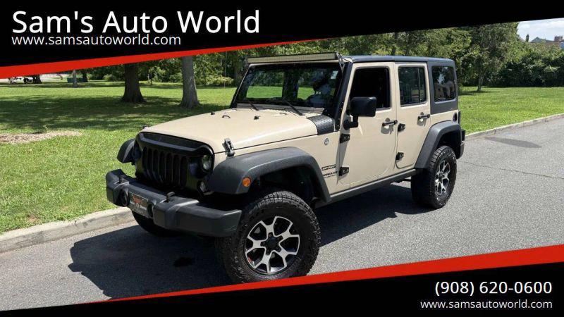 2016 Jeep Wrangler Unlimited Sport for sale in Roselle, NJ