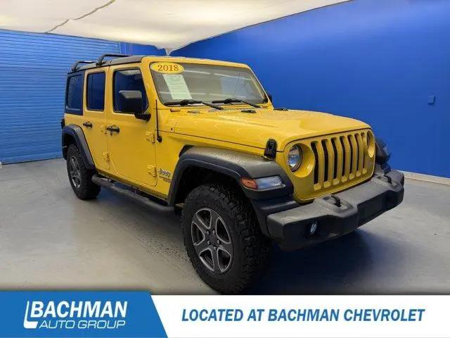 2018 Jeep Wrangler Unlimited Sport S 4x4 for sale in Louisville, KY