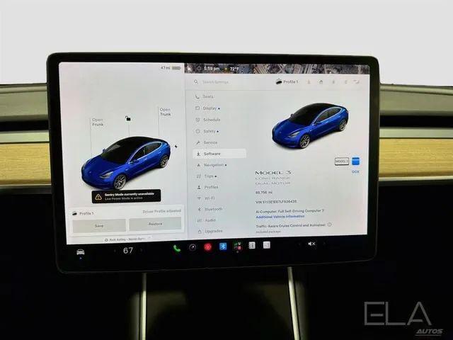 2020 Tesla Model 3 Long Range Dual Motor All-Wheel Drive