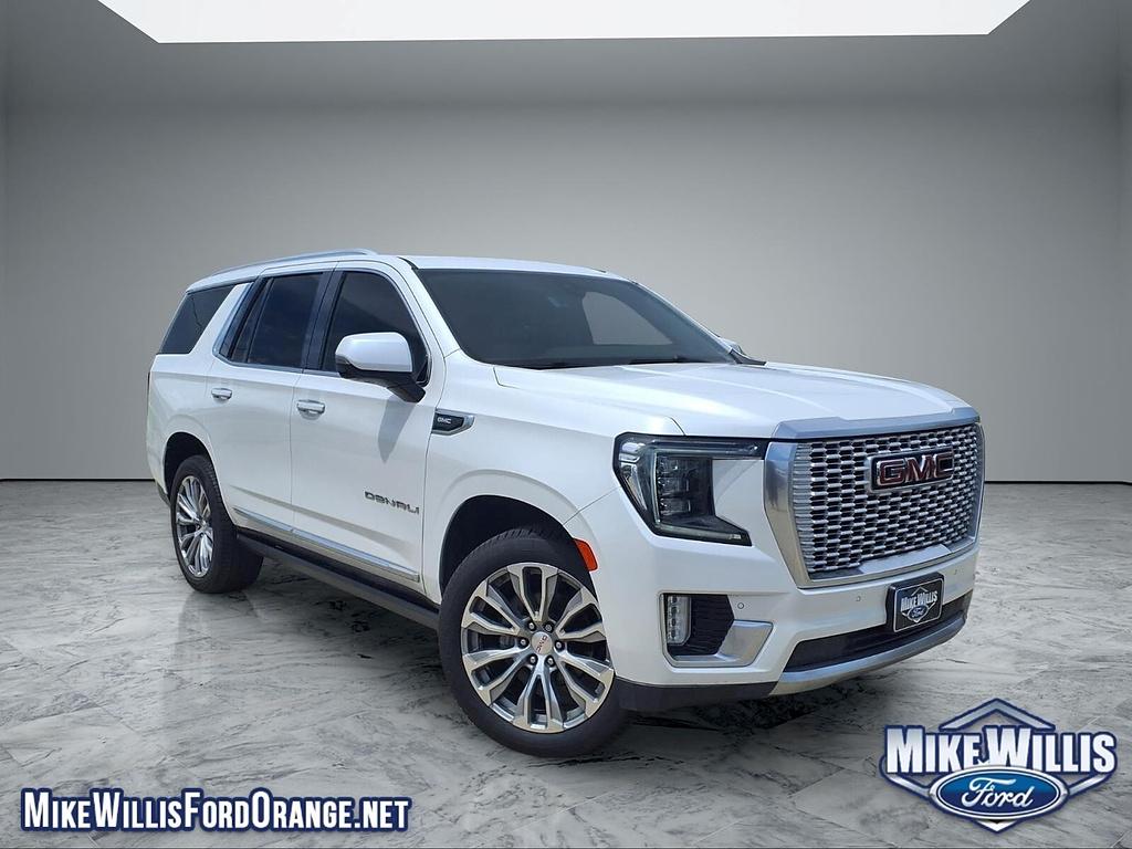 White Frost Tricoat 2021 GMC Yukon SUV / Crossover 4X2 Automatic