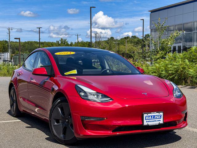 2021 Tesla Model 3 Standard Range Plus Rear-Wheel Drive for sale in Hadley, MA
