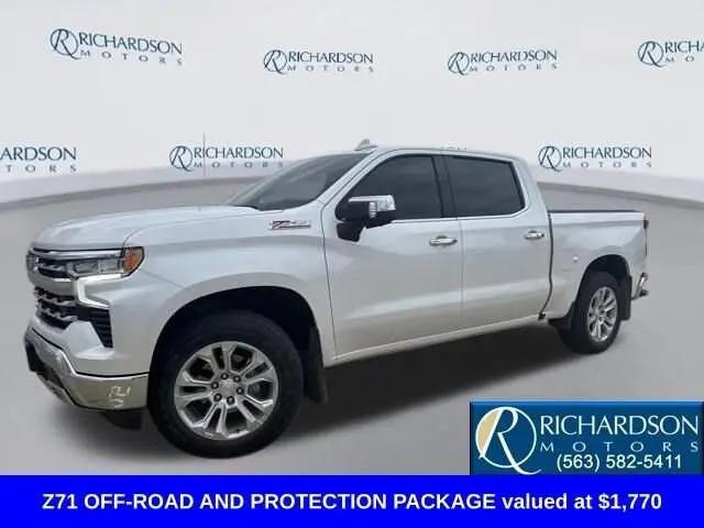 2022 Chevrolet Silverado 1500 4WD Crew Cab Short Bed LTZ for sale in Dubuque, IA