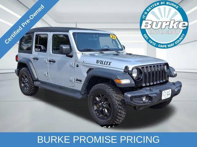 2023 Jeep Wrangler 4-Door Willys Sport 4x4 for sale in Middle Township, NJ