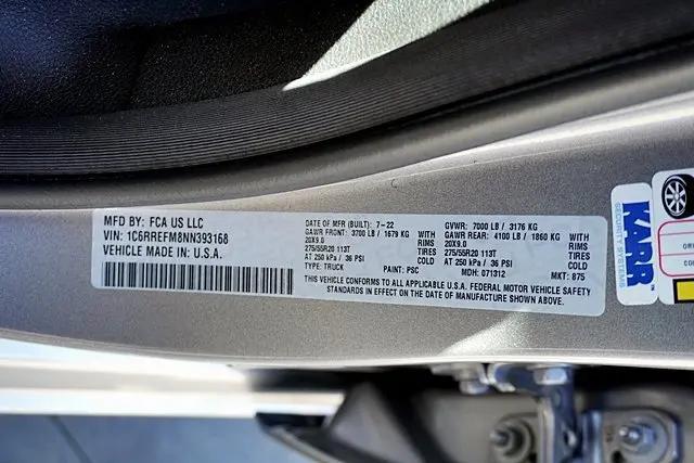 2022 Ram 1500 Big Horn Crew Cab 4x2 57 Box