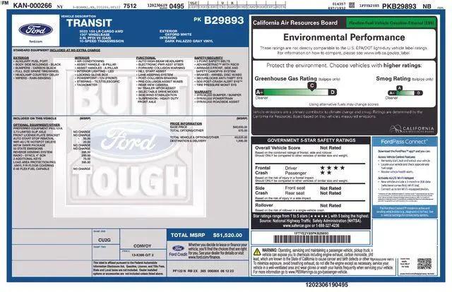 2023 Ford Transit Cargo Van BASE for sale in Millersburg, OH
