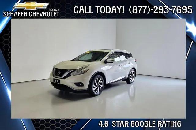 2017 Nissan Murano Platinum for sale in Pinconning, MI