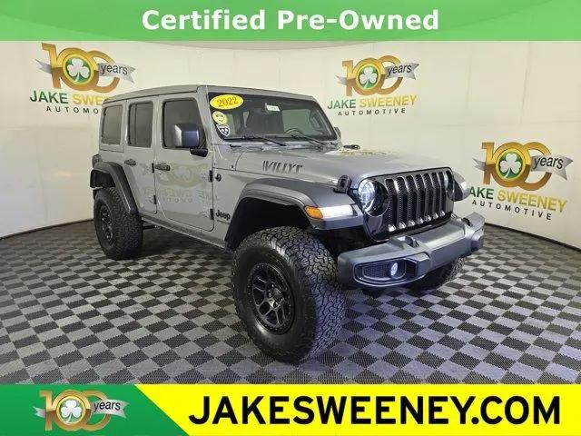 2022 Jeep Wrangler Unlimited Willys 4x4 for sale in Cincinnati, OH