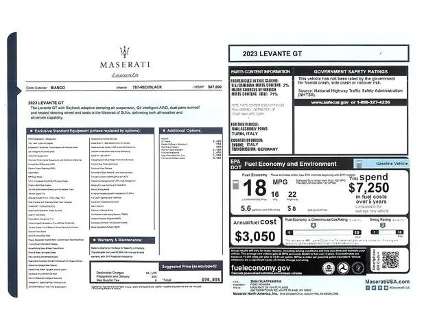 2023 Maserati Levante GT for sale in Greenwich, CT