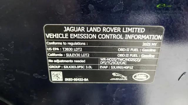 2025 Jaguar F-PACE R-Dynamic S P400 AWD Automatic