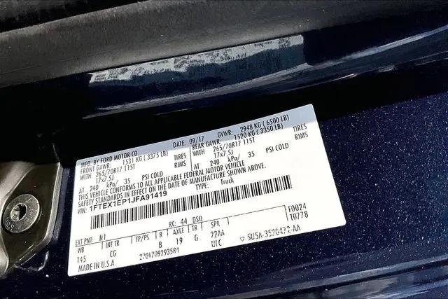 2018 Ford F-150 XL