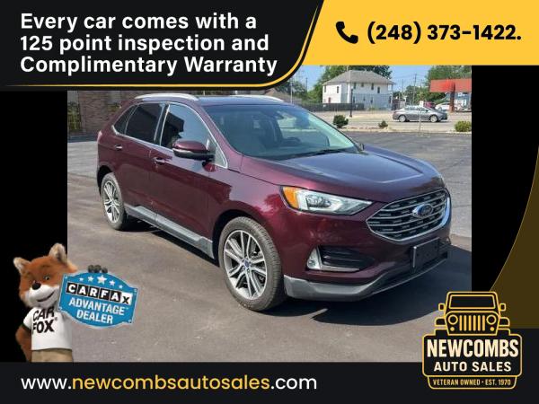 2019 Ford Edge Titanium for sale in Auburn Hills, MI