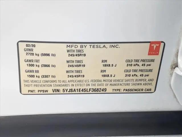 2020 Tesla Model S Performance Dual Motor All-Wheel Drive