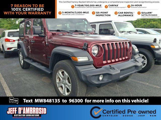 2021 Jeep Wrangler Unlimited Sport S 4x4