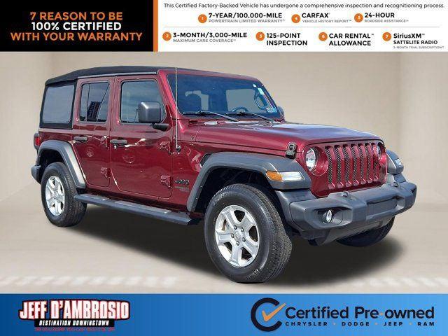 2021 Jeep Wrangler Unlimited Sport S 2021 Jeep Wrangler Unlimited Sport S