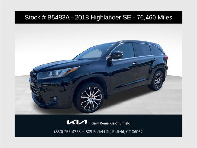 2018 Toyota Highlander SE for sale in Enfield, CT